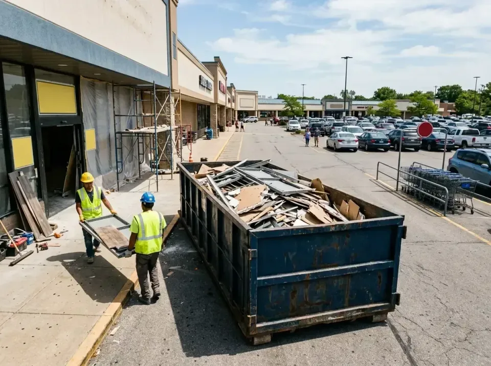 retail-store-renovation-debris-003 — frequently asked questions, Roll-off Dumpster Rentals in Aransas Pass, TX